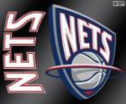 Логотип Нью-Джерси Нетс, НБА команды. Атлантический дивизион, Восточная конференция